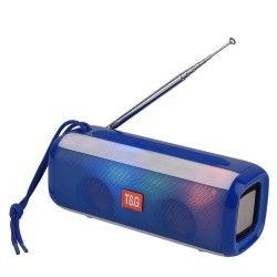 SPEAKER PORTABLE WIRELESS TG-144 AUX/USB/MEMORY CARD BLUE SPEAKER PORTABLE WIRELESS TG-144 AUX/USB/MEMORY CARD BLUE